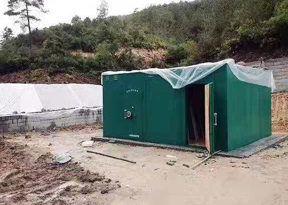 感城镇露天如何存放爆破线放炮线等爆破器材？